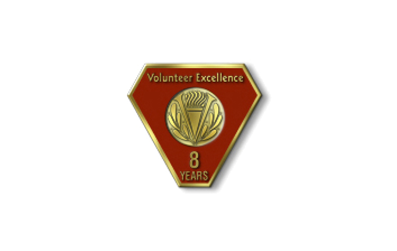 Volunteer Excellence - 8 Year